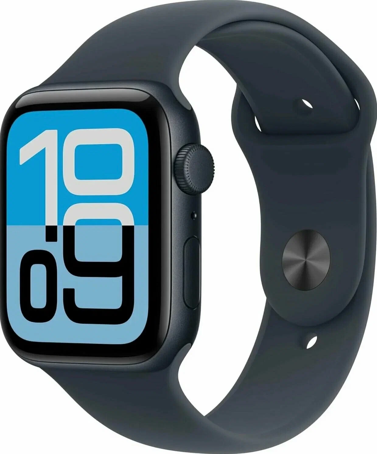 Apple Watch SE 3 (2025) 40mm Midnight Aluminum Case with Midnight Sport Band S/M