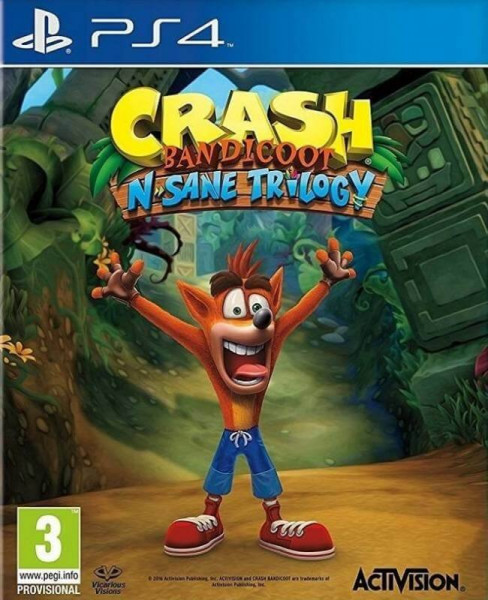 Crash Bandicoot N-sane Trilogy для PS4 (Eng)