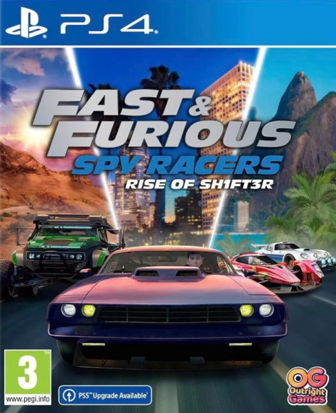 Fast and Furious: Spy Racers Rise of SH1FT3R для PS4 (CUSA 25494) (Rus Text)