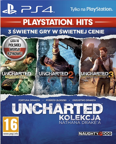 Uncharted Collection Nathan Drake для PS4 (CUSA 02344) (Русская версия)