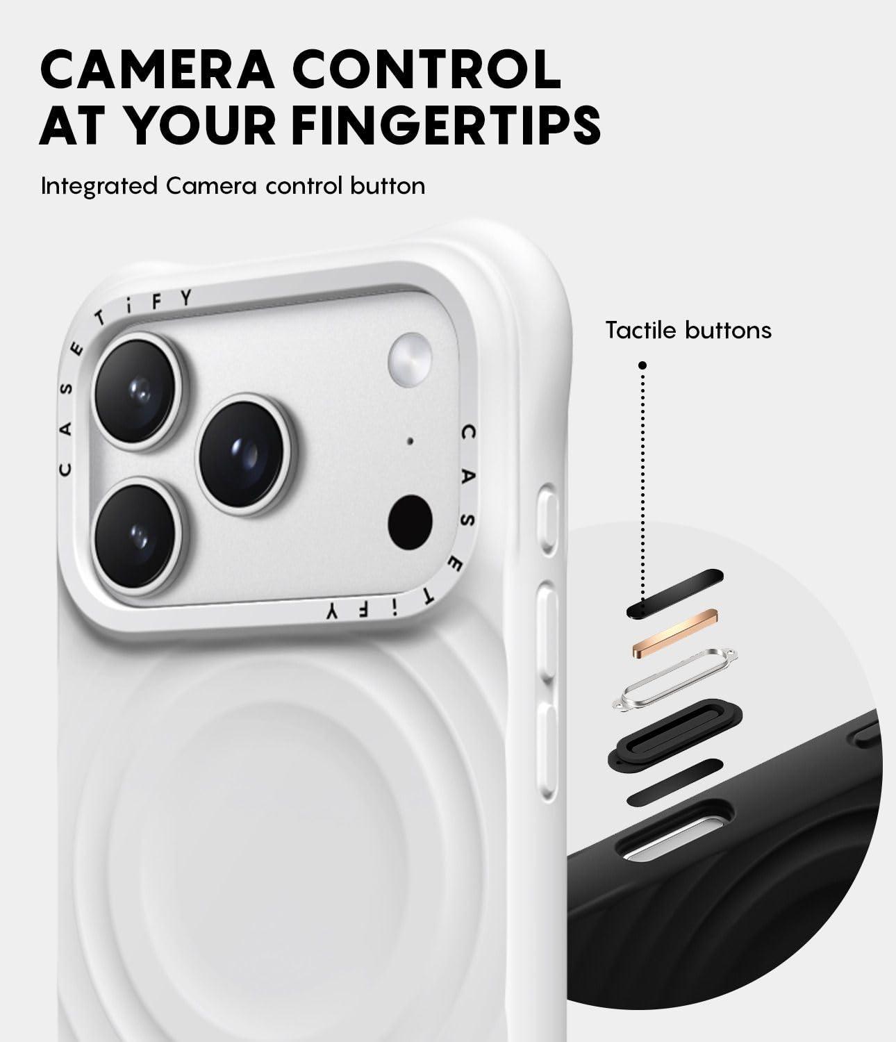 Чехол Casetify iPhone 17 Pro Max White