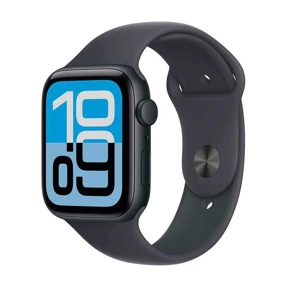 Apple Watch SE 3 2025 44 мм Midnight Aluminium Case with Midnight Sport Band M/L