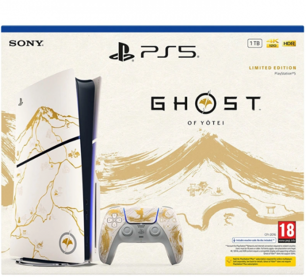 Playstation 5 Slim 1TB (с приводом Blu-Ray) CFI-2016A Ghost Yotei