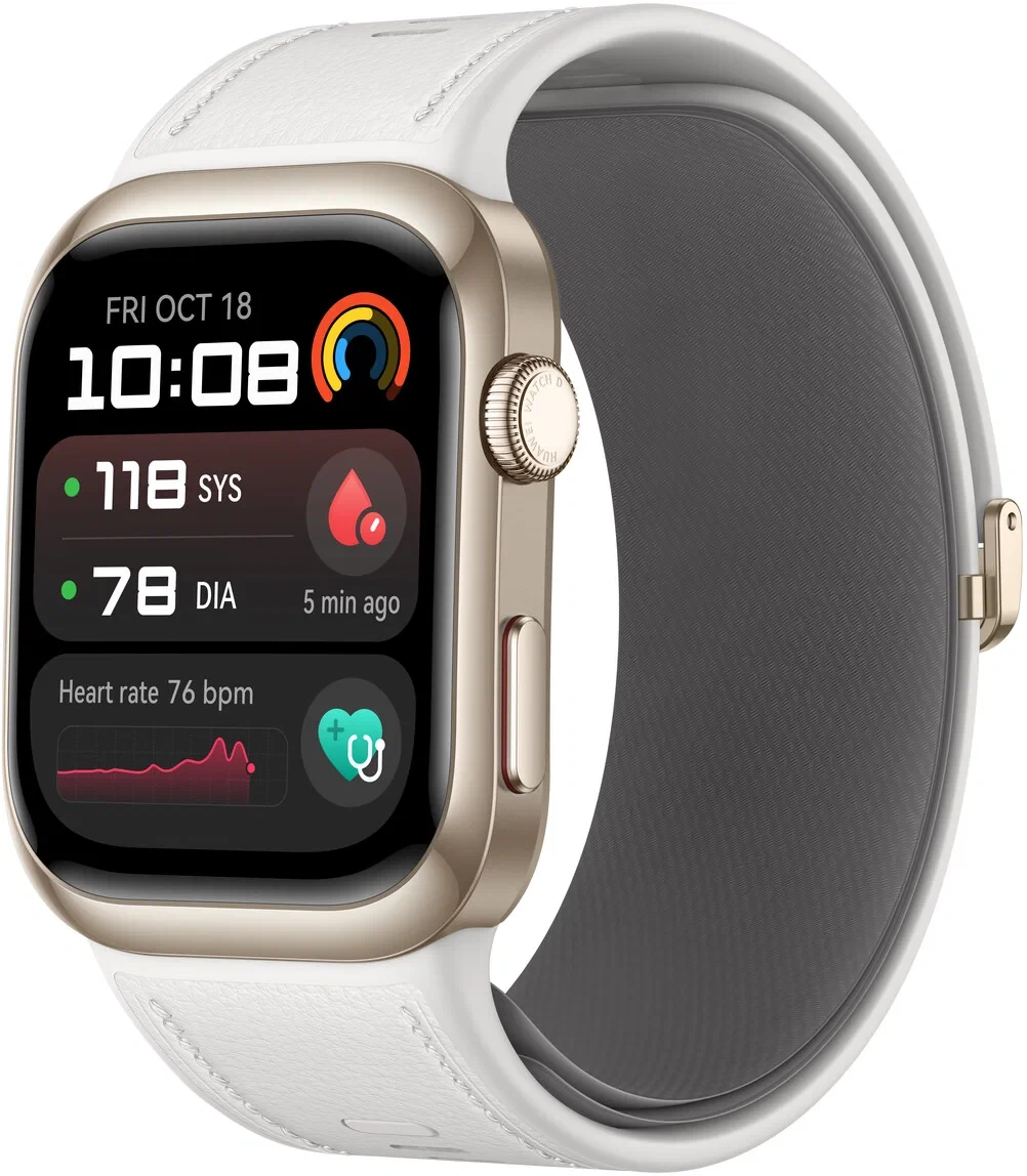 HUAWEI WATCH D2 48 мм RU, Gold (золотистый/белый)