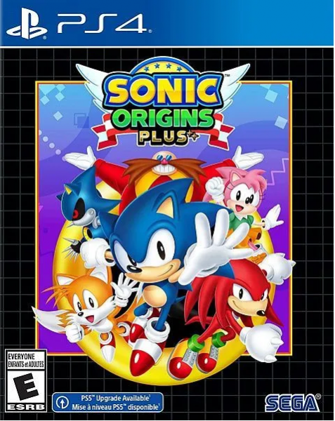 Sonic Origins Plus + ArtBook для PS4 (CUSA 40844) (Rus Text)