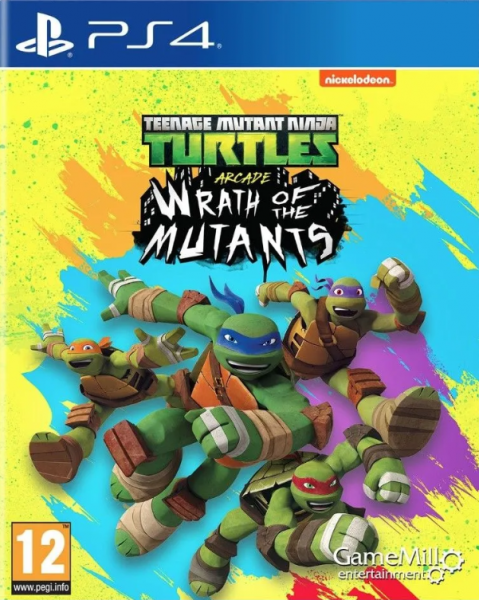 Teenage Mutant Ninja Turtles Arcade: Wrath of Mutants для PS4 (Английская версия) (CUSA 45206)
