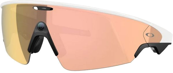 Oakley Oculus Vanguard AI Glasses White Frame - Rose Gold Lenses
