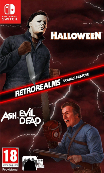 RetroRealms: Halloween + Ash vs Evil Dead Double Feature для Nintendo Switch (Английская версия)