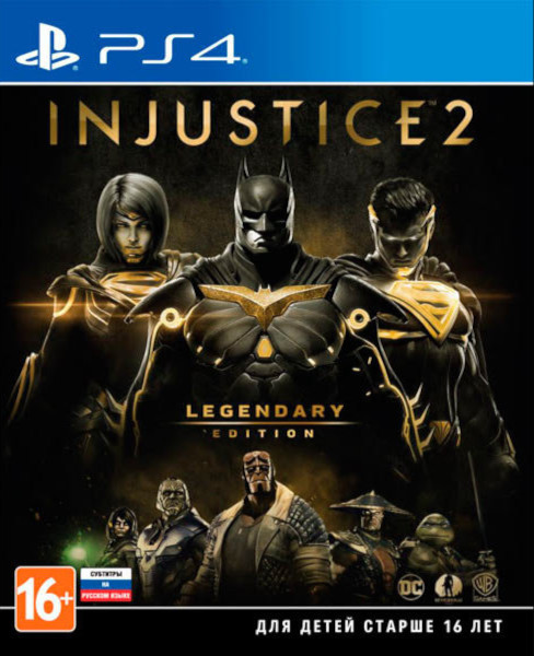 Injustice 2 Legendary Edition для PS4 (CUSA10688) (Rus Text)