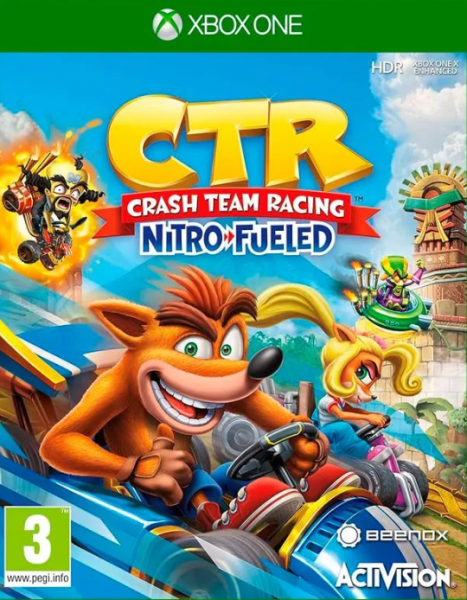 Crash Team Racing Nitro Fueled для Xbox One (Английская версия)