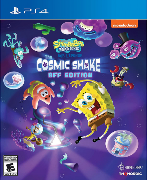 SpongeBob SquarePants: The Cosmic Shake для PS4 (CUSA 30582)