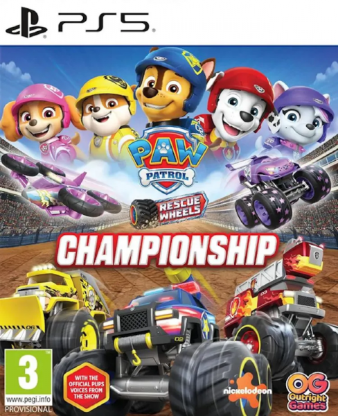 Paw Patrol Rescue WHeels Championship для PS5 (PPSA 27188) (Английская версия)