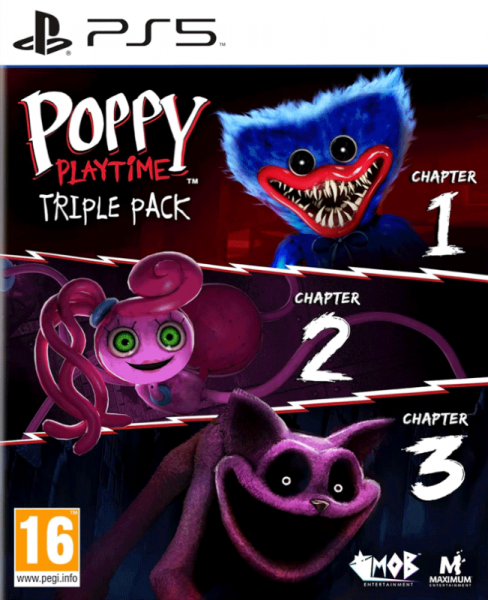 Poppy Playtime Triple Pack для PS5 (PPSA 25553) (Английская версия)