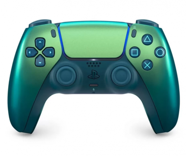 Dualsense CFI-ZCT1W для PS5 (Chrome Teal Green / Зеленый хром)