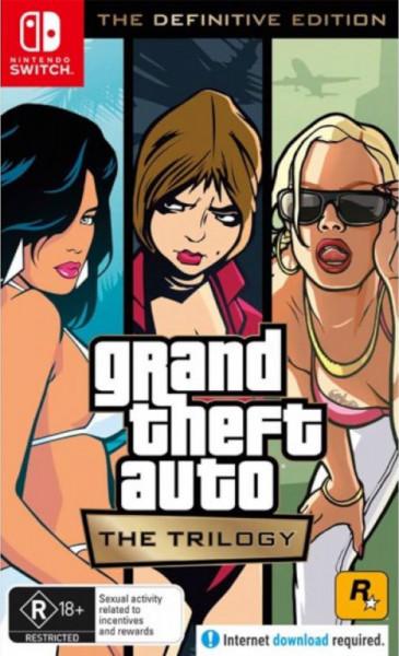 Grand Theft Auto: The Trilogy GTA The Definitive Edition для NSW(Rus Text)