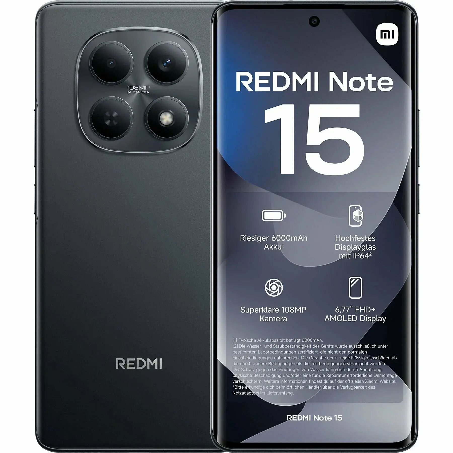 Redmi Note 15 6/128Gb Black RU