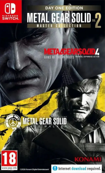 Oculusl Gear Solid Master Collection 2 для Nintendo Switch