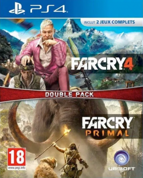 Far Cry 4 + Far Cry: Primal для PS4 (CUSA 00462 03310) (Rus Rus)