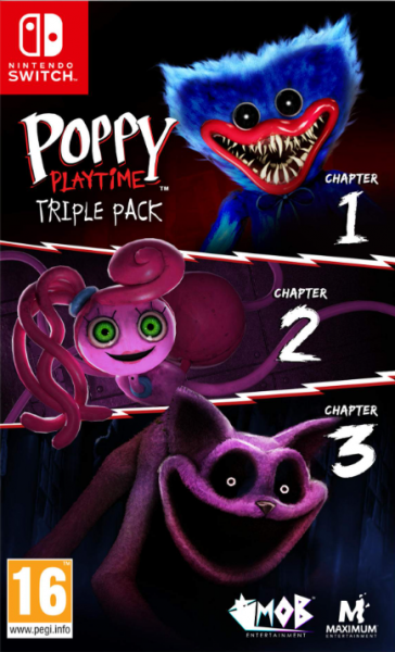 Poppy Playtime Triple Pack для Nintendo Switch (Английская версия)