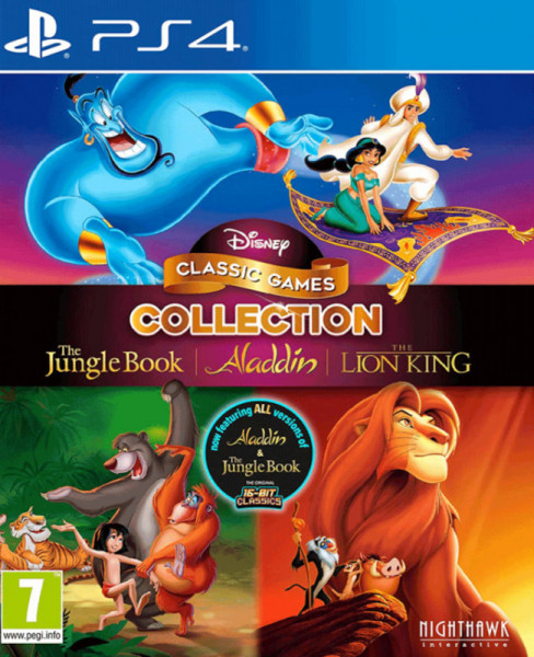 Disney :The Jungle Book, Aladdin, The Lion King для PS4 (CUSA 31640)