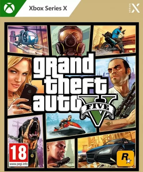 Grand Theft Auto 5, GTA 5 для XboX Series X (Rus Text)