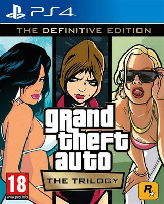 Grand Theft Auto: The Trilogy Gta The Definitive Edition для PS4 (CUSA 29729)