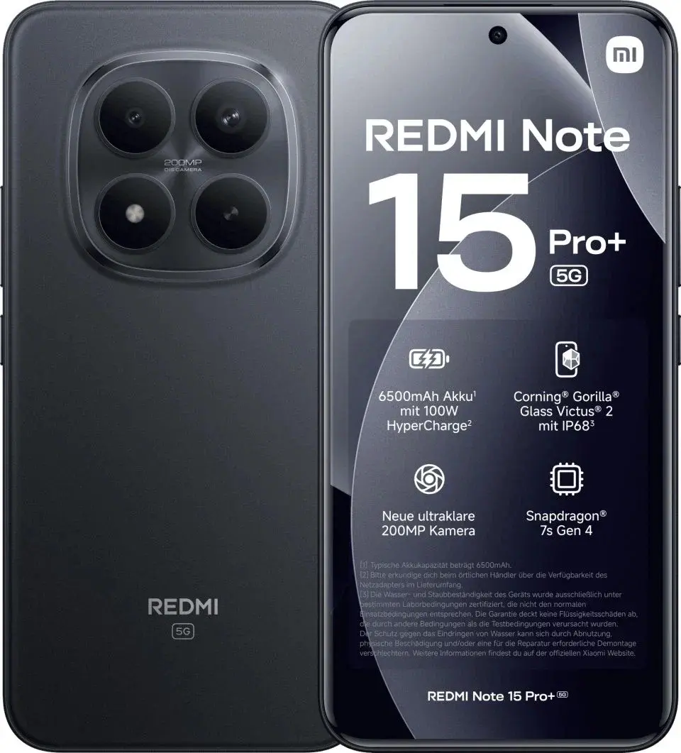 Redmi Note 15 Pro Plus 8/256Gb Black RU