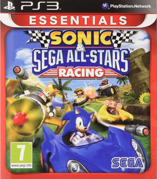 Sonic and Sega All-Star Racing для PS3 (Англ. версия)