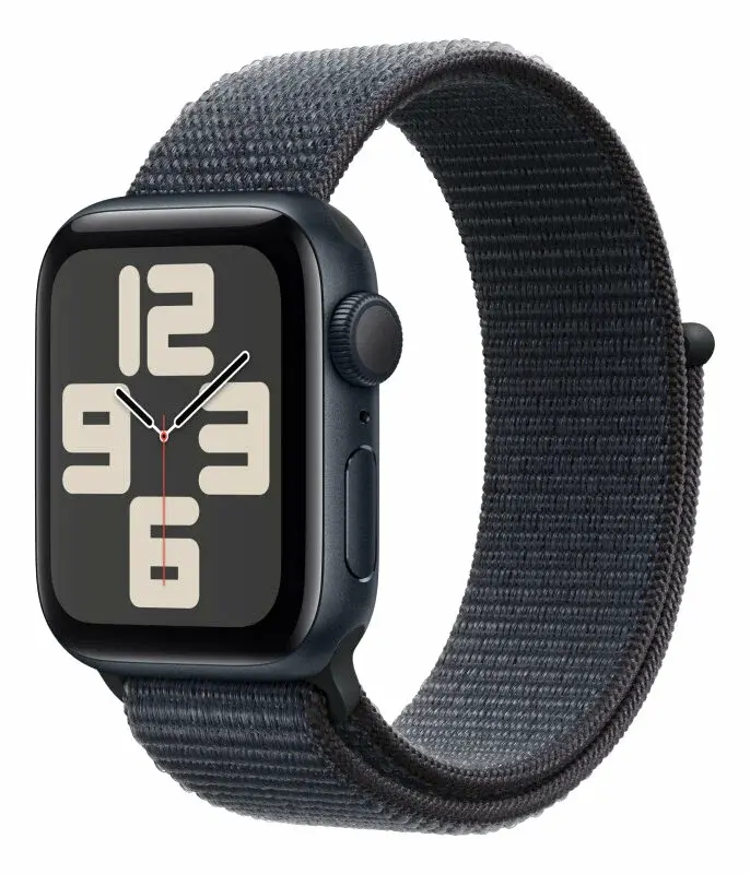 Apple Watch SE 2nd Gen 40 Mm Midnight Aluminum Case With Ink Sport Loop