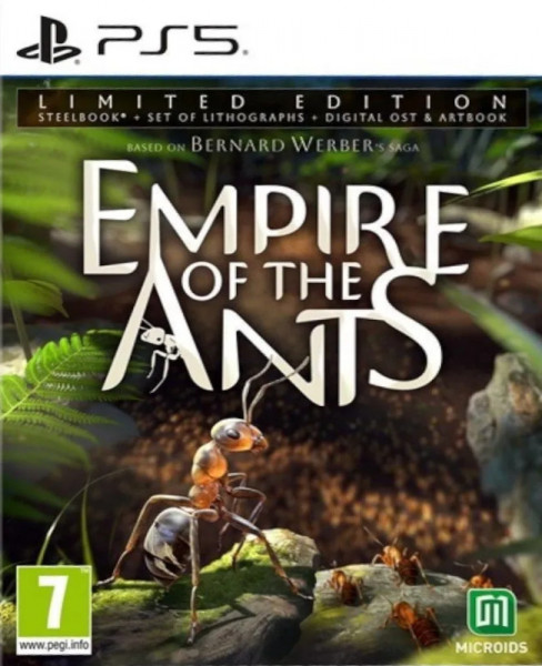 Empire of the Ants Limited Edition (Steelbook + Set of Lithographs + Digital ost + Artbook) для PS5 (PPSA 14455) (Русские субтитры)