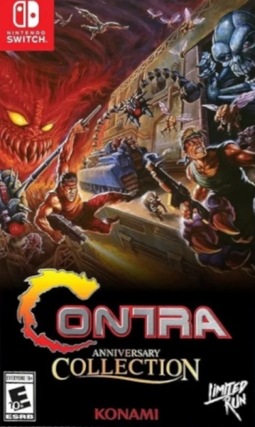 Contra Anniversary Collection Limited Run для Nintendo Switch (Английская версия)