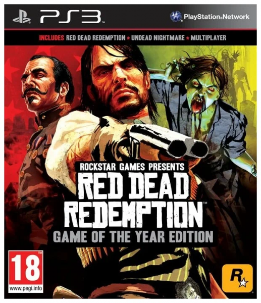 Red Dead Redemption Game of the Year Edition для PS3 (BLUS 30758) (Eng)