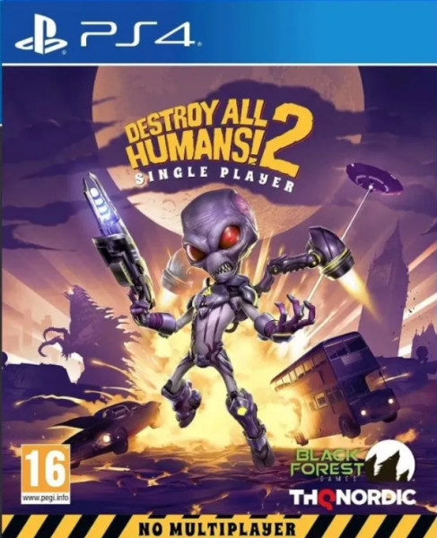 Destroy all Humans! 2 - Reprobed для PS4 (Руcские субтитры)