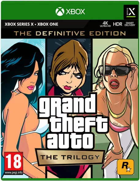 Grand Theft Auto: The Trilogy Gta The Definitive Edition для Xbox One, Series