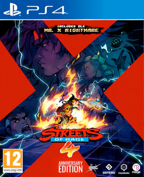 Streets of Rage 4 для PS4 Anniversary Edition (CUSA 16221) (Английская версия)
