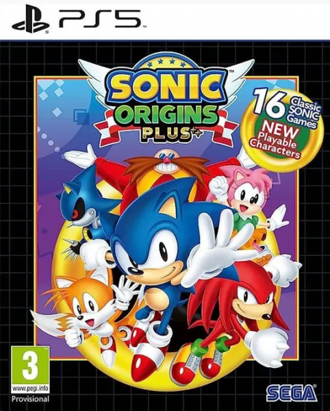 Sonic Origins Plus with Book для PS5 (PSSA 13849) (Rus Text)