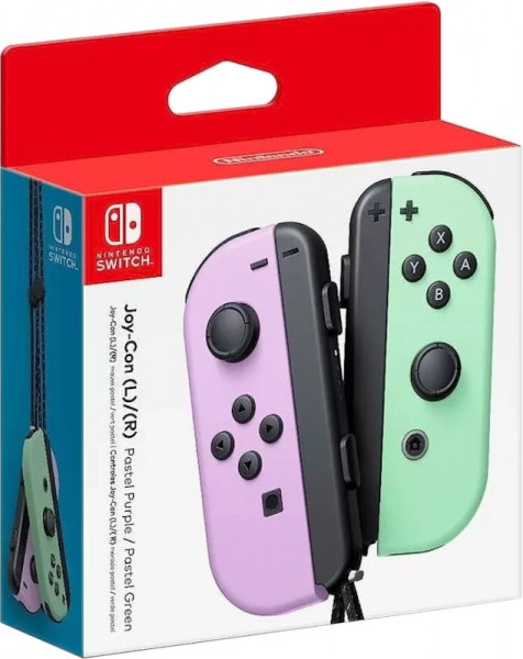 Joy-Con (Pastel Purple - Pastel Green) для NSW