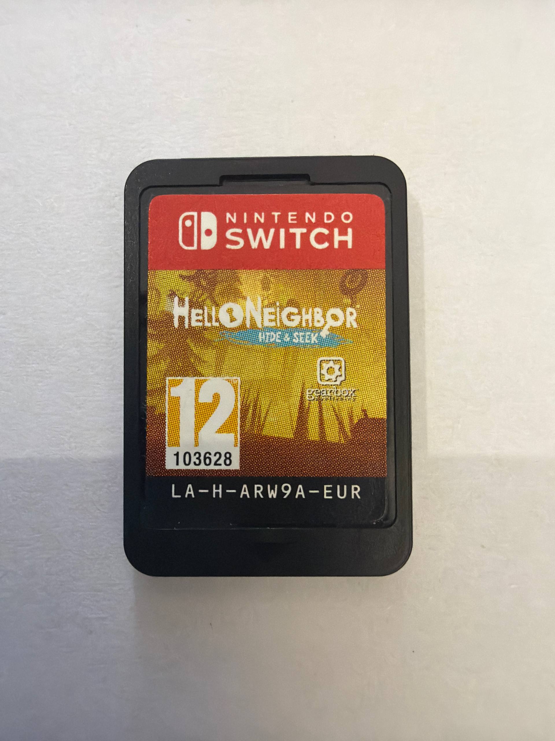 Игра Nintendo Switch Hello Neighbor Hide and Seek Б/У