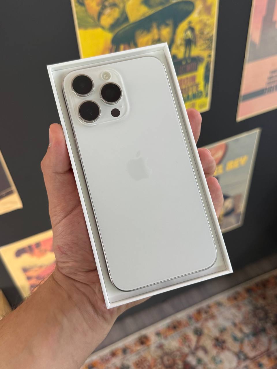 iPhone 15 Pro Max 256GB White АКБ 83% Б/У