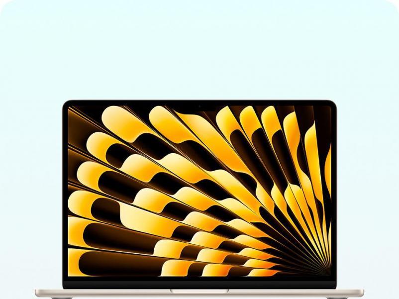 Macbook Air 15" (M5/16/512Gb) Starlight /MDVD4/ EN клавиатура