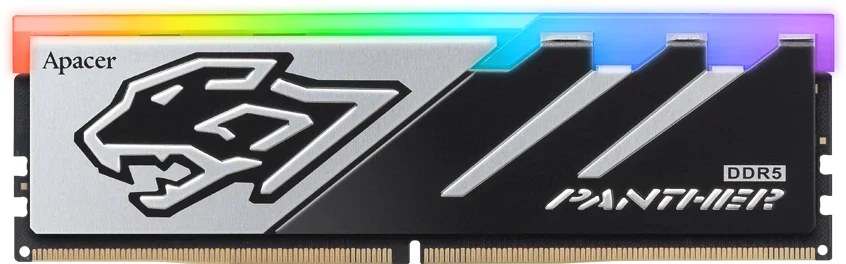Модуль памяти DDR5 16Gb Apacer 6000 Panther RGB AH5U16G60C6229BAA-1