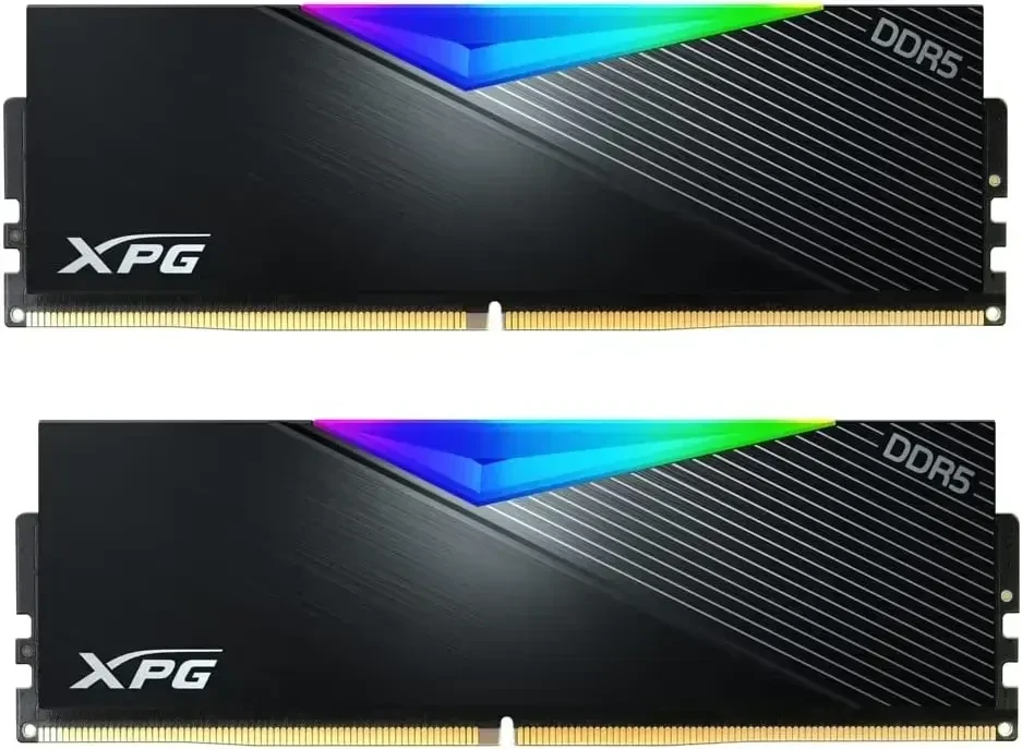 Модуль памяти DDR5 32Gb (2x16Gb Kit) AData 7200 XPG Lancer RGB AX5U7200C3416G-DCLARBK