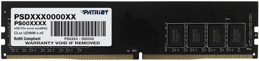 Модуль памяти DDR4 16Gb Patriot 2666 PSD416G266681