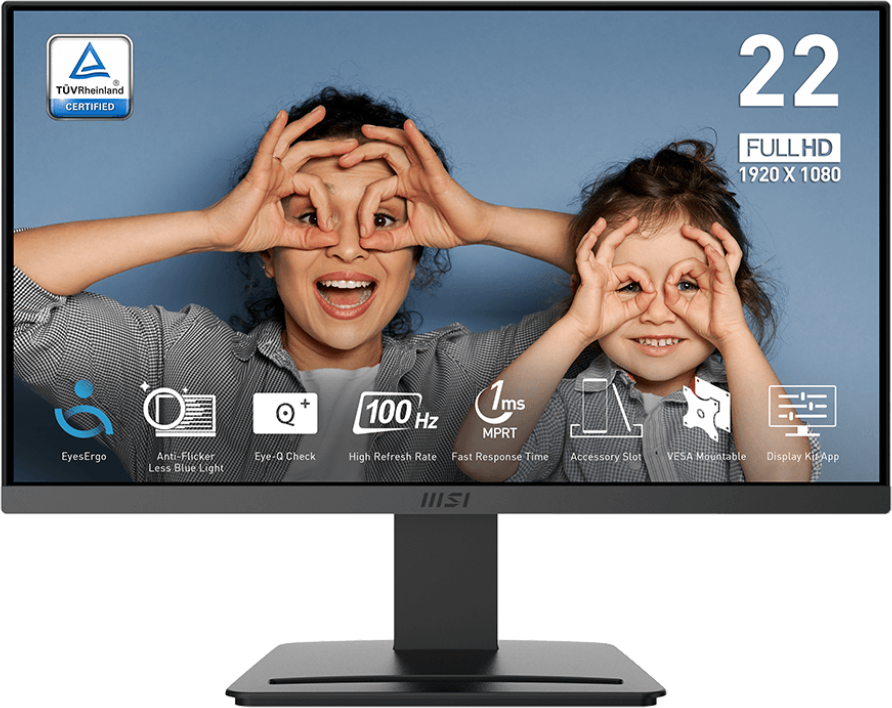 Монитор 21.5" MSI Pro MP223 E2 (9S6-3PB9CH-035 / 9S6-3PB9CH-026)
