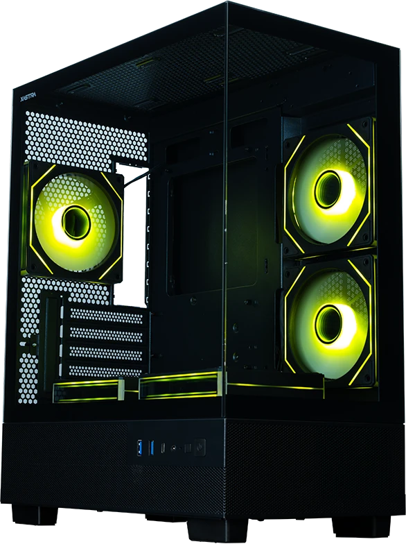 Корпус Xastra Q400M 5ARGB-C6-UC Black