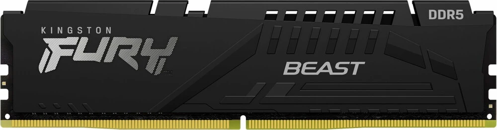 Модуль памяти DDR5 16Gb Kingston 6000 Fury Beast KF560C30BBE-16