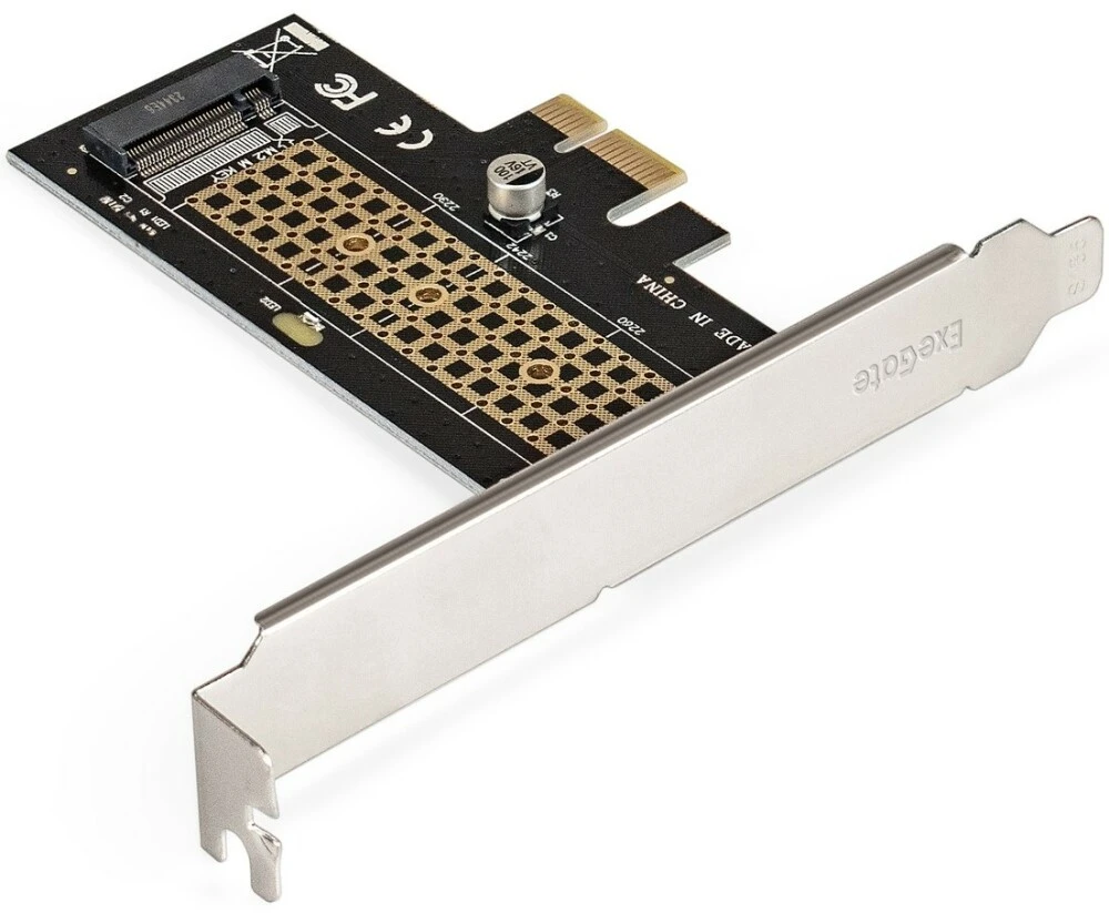 Переходник M2 ExeGate EXE-597 (M.2 M key --> PCI-E x1 v2.0)