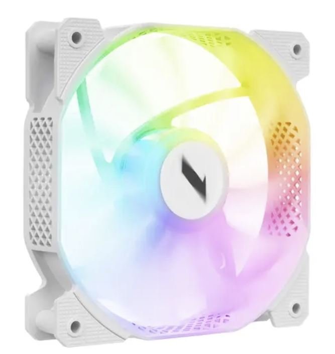 Вентилятор для корпуса 120MM 1stPlayer F1 WH FRGB, белый