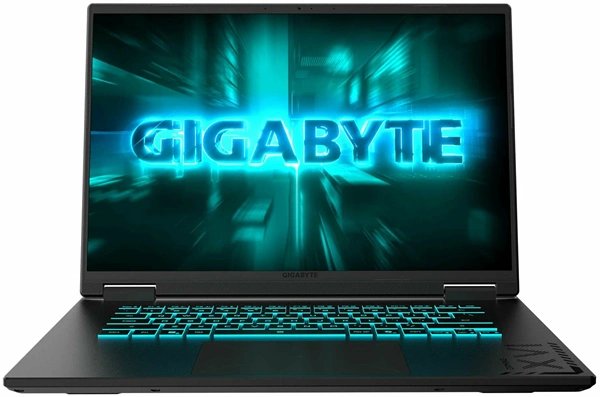 16" Ноутбук Gigabyte Gaming A16 16Gb/1Tb Ultra 9 185H RTX5060 8Gb черный (EAC)