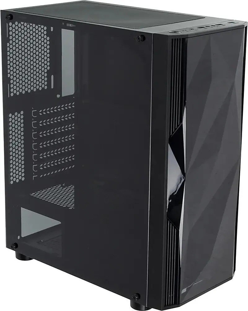 Корпус Formula F-3401 V1 Black (Midi-Tower, ATX, акрил, 3x120mm)